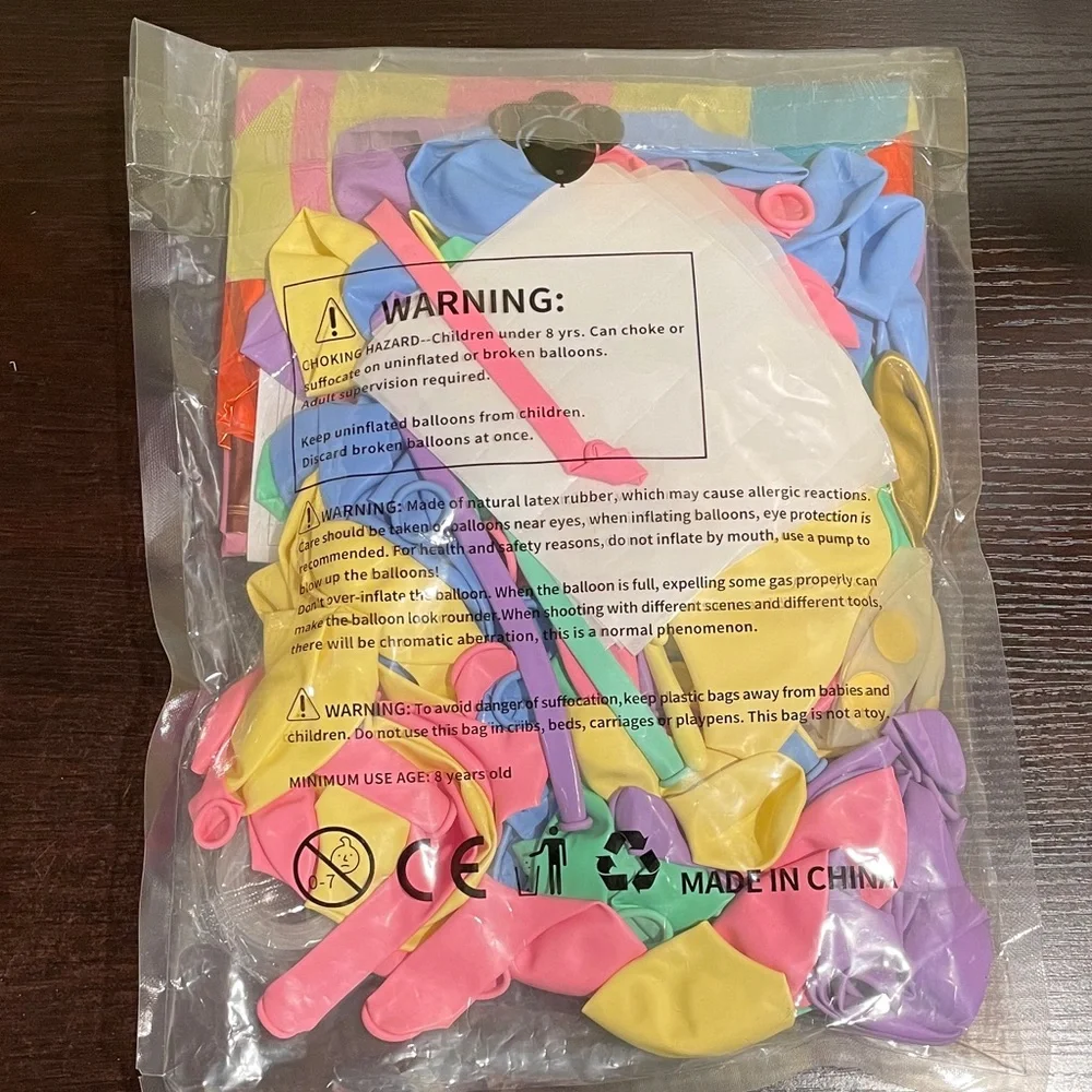 Colorful Easter Balloon Set for Parties